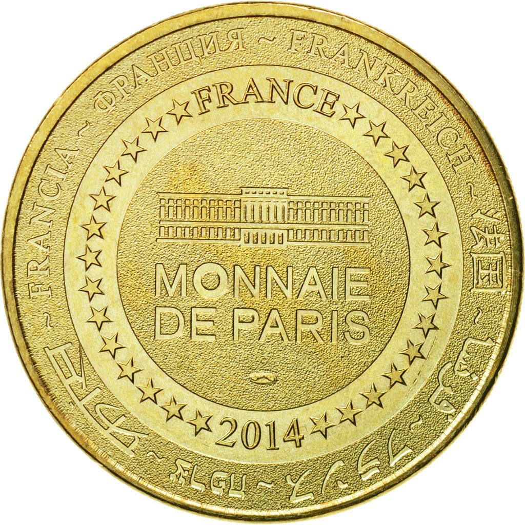 France, Token, Touristic token, Jaunay-Clan  Futuroscope n°17, 2014, MDP