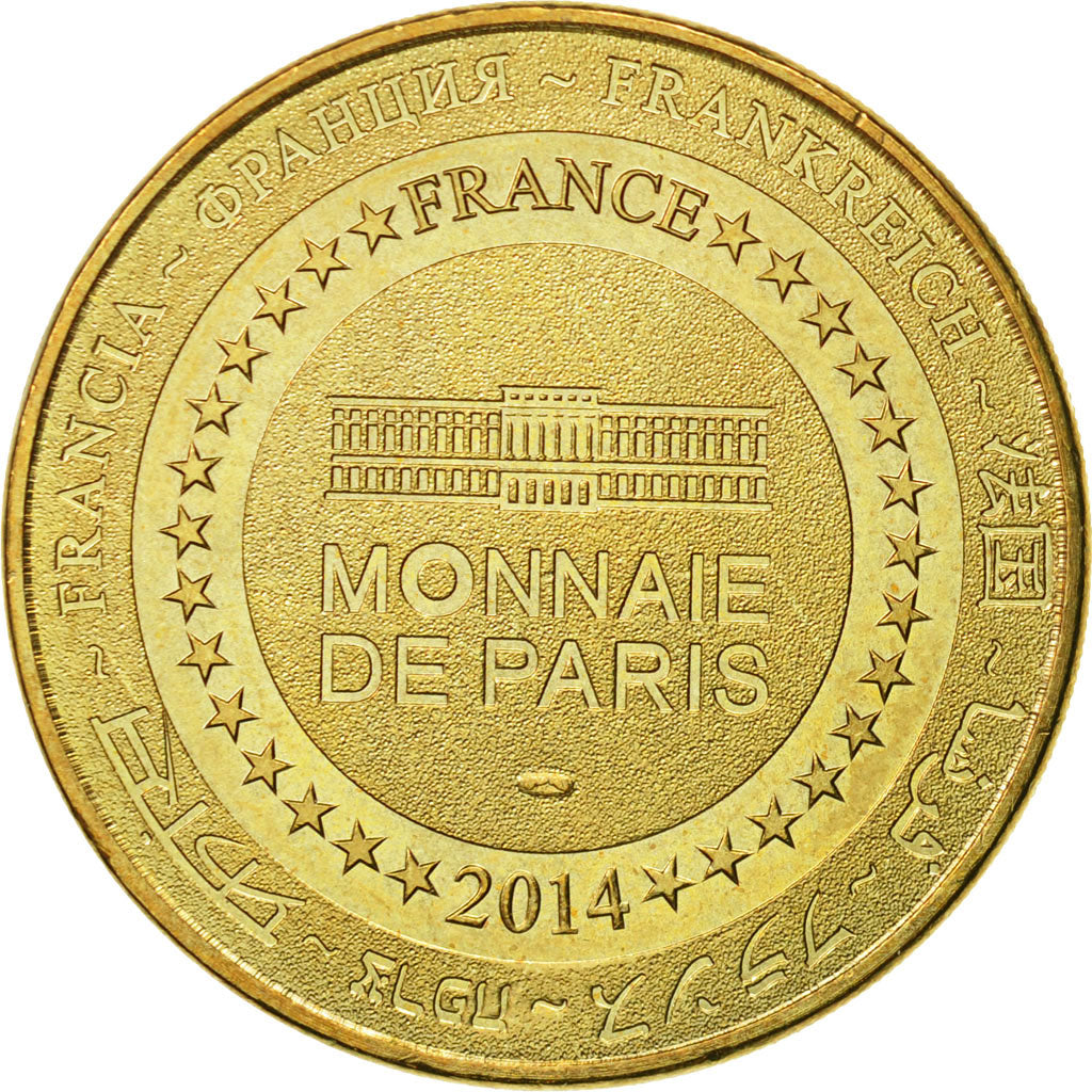 Francja, Token, Żeton turystyczny, Jaunay-Clan - Futuroscope n°16, 2014, MDP