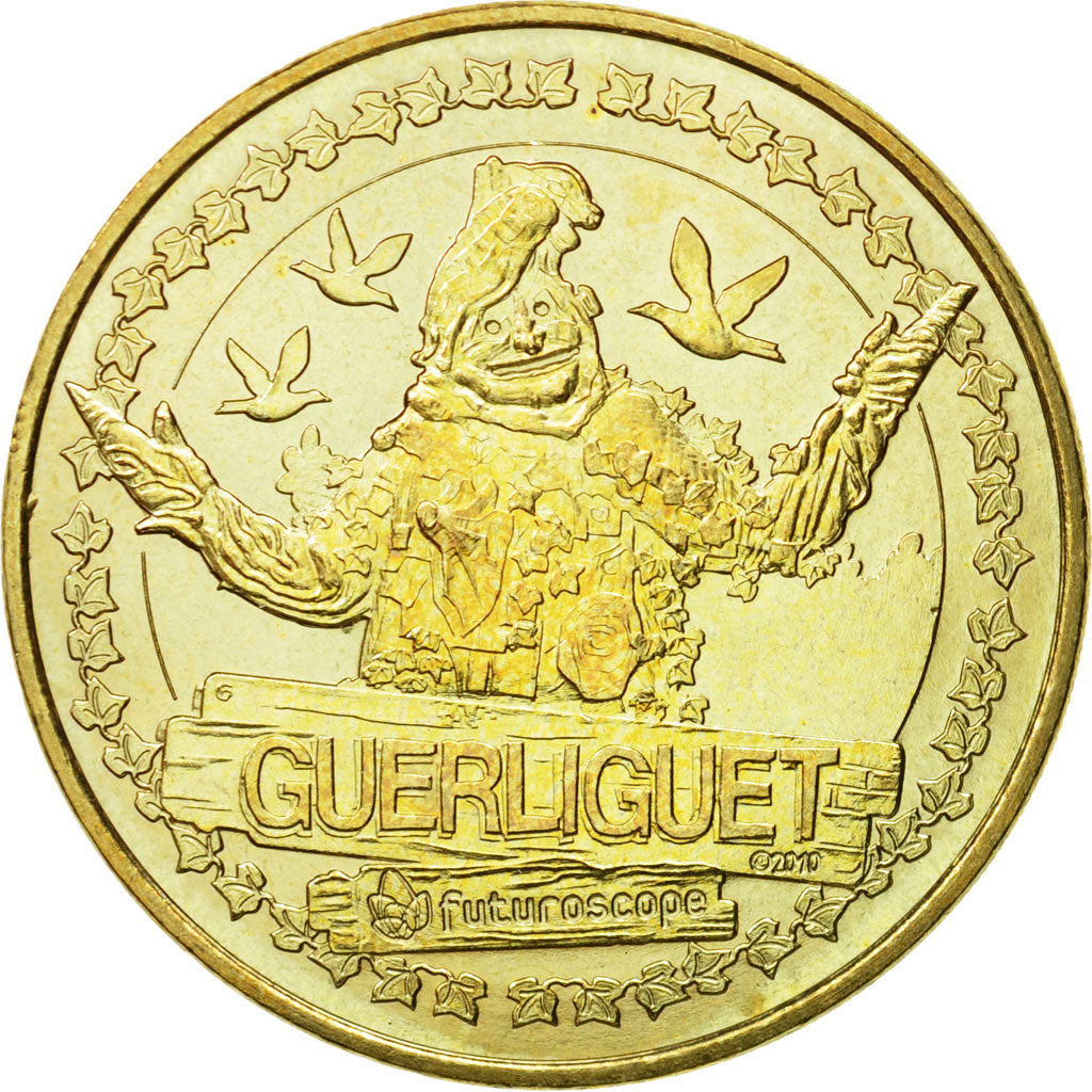 Francja, Token, Żeton turystyczny, Jaunay-Clan  Futuroscope n°11, 2012, MDP