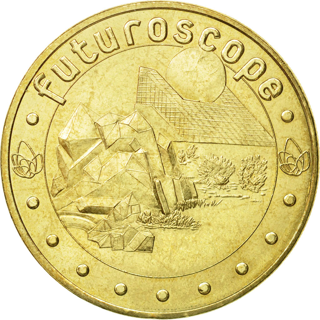 Francia, Token, Touristic token, Jaunay-Clan  Futuroscope n°5, 2010, MDP, BB