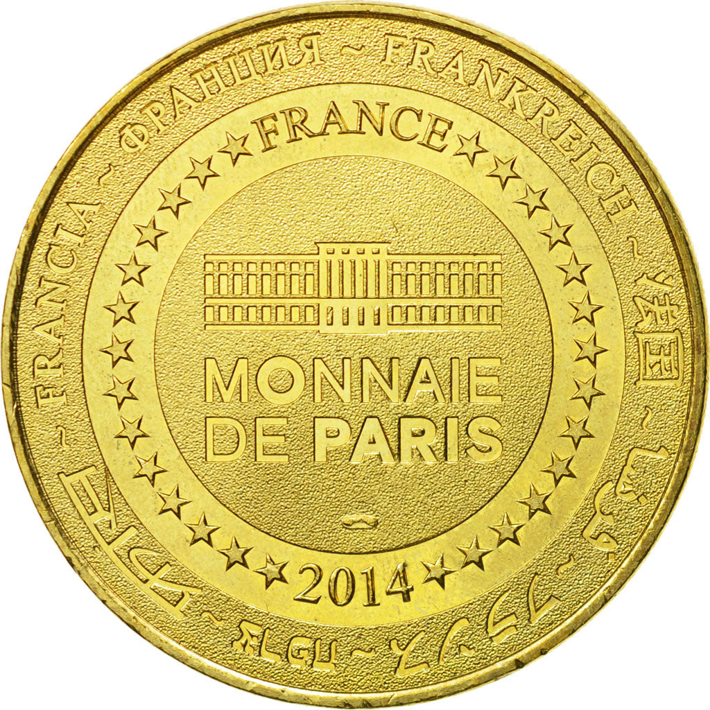 France, Token, Touristic token, Disneyland n°35 - Ratatouille, 2014, MDP