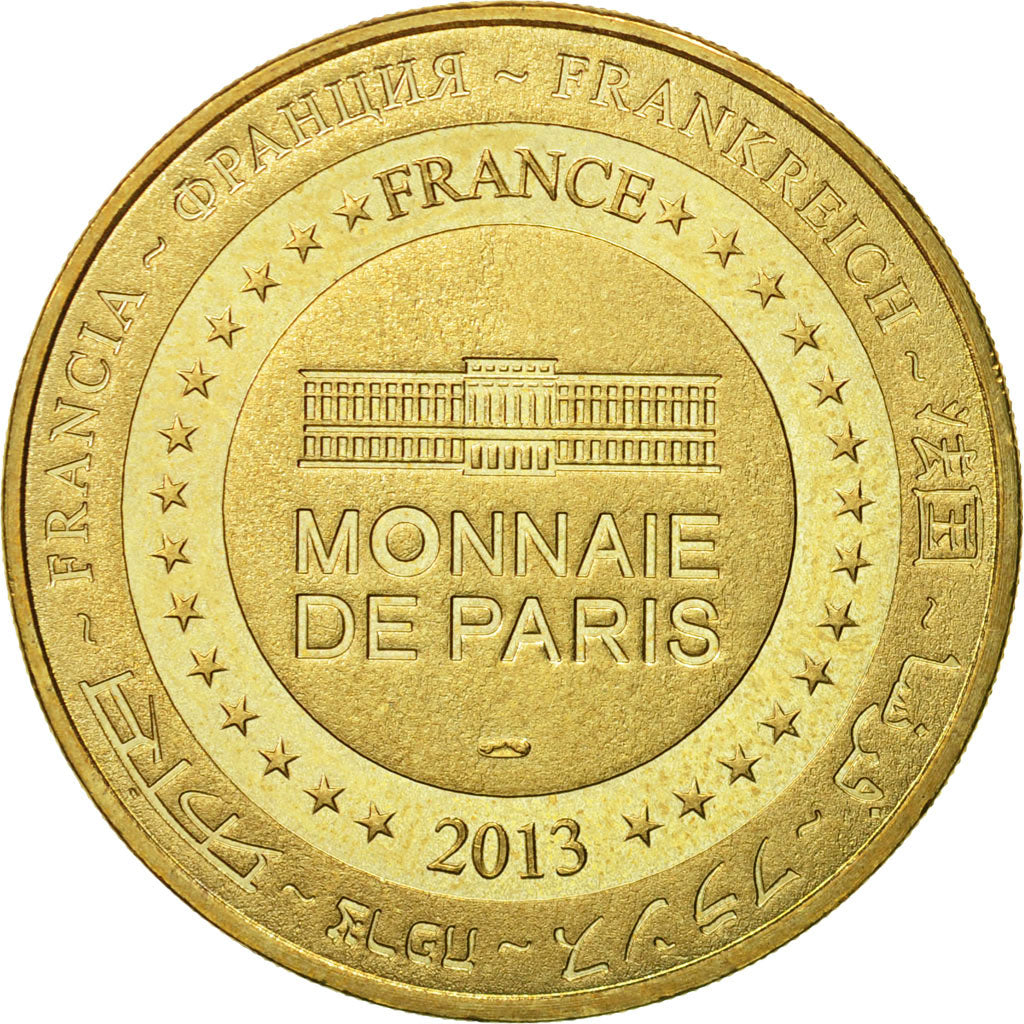 Francia, Token, Jetón turístico, Disneyland n°28 - Lightyear Cars 2, 2013