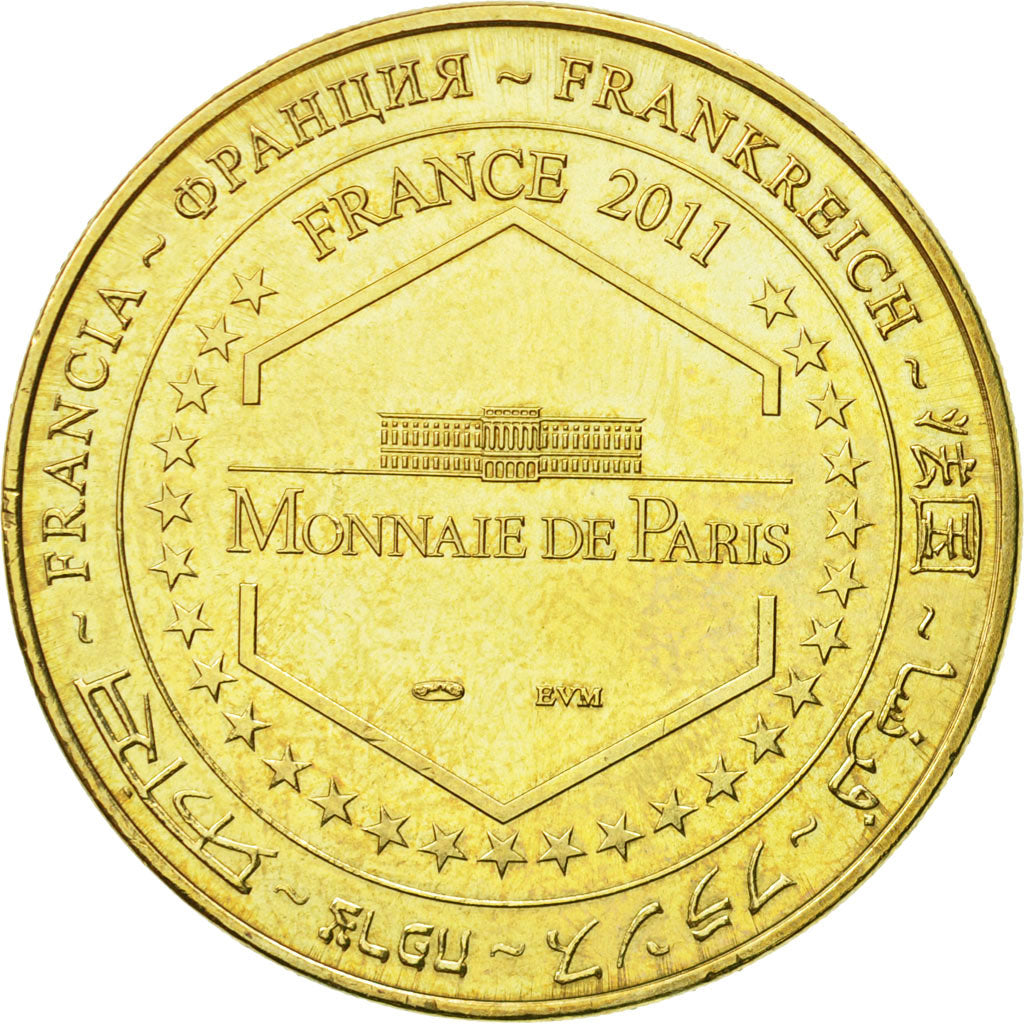 France, Token, Touristic token, Disneyland n°26 -  Mickey, 2011, MDP