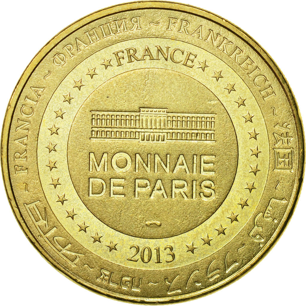 France, Token, Touristic token, Disneyland °33 - Mickey Tour Eiffel, 2013, MDP