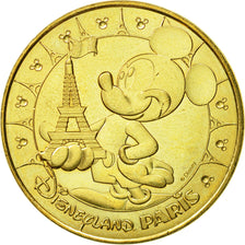 France, Token, Touristic token, Disneyland °33 - Mickey Tour Eiffel, 2014, MDP