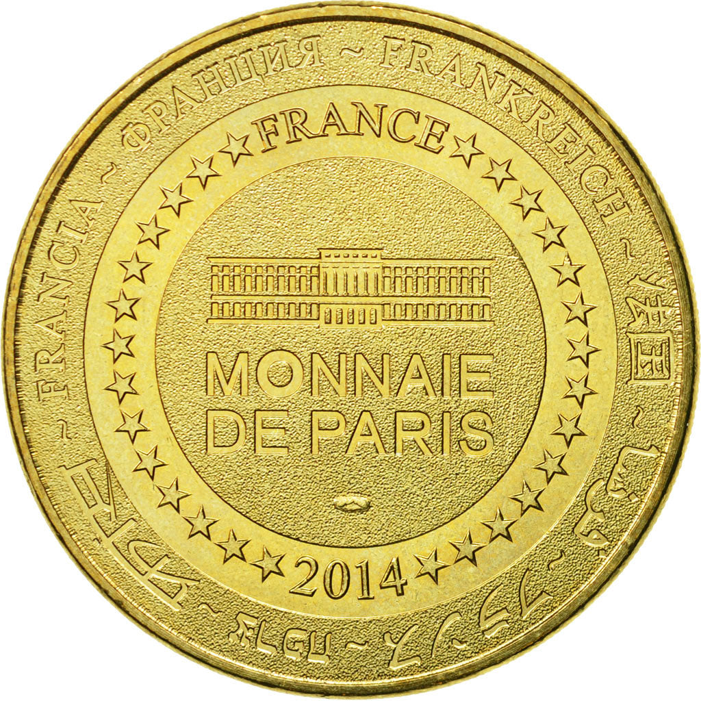 Francia, Token, Touristic token, Disneyland n°22 - Mickey Sorcier, 2014, MDP