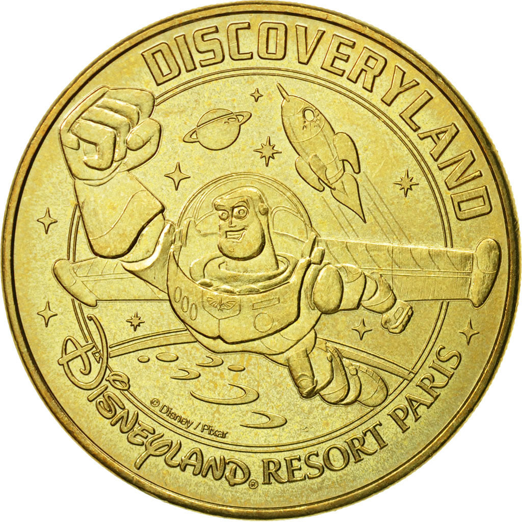 France, Token, Touristic token, Disneyland - n°16 - Discoveryland Buzz, 2013