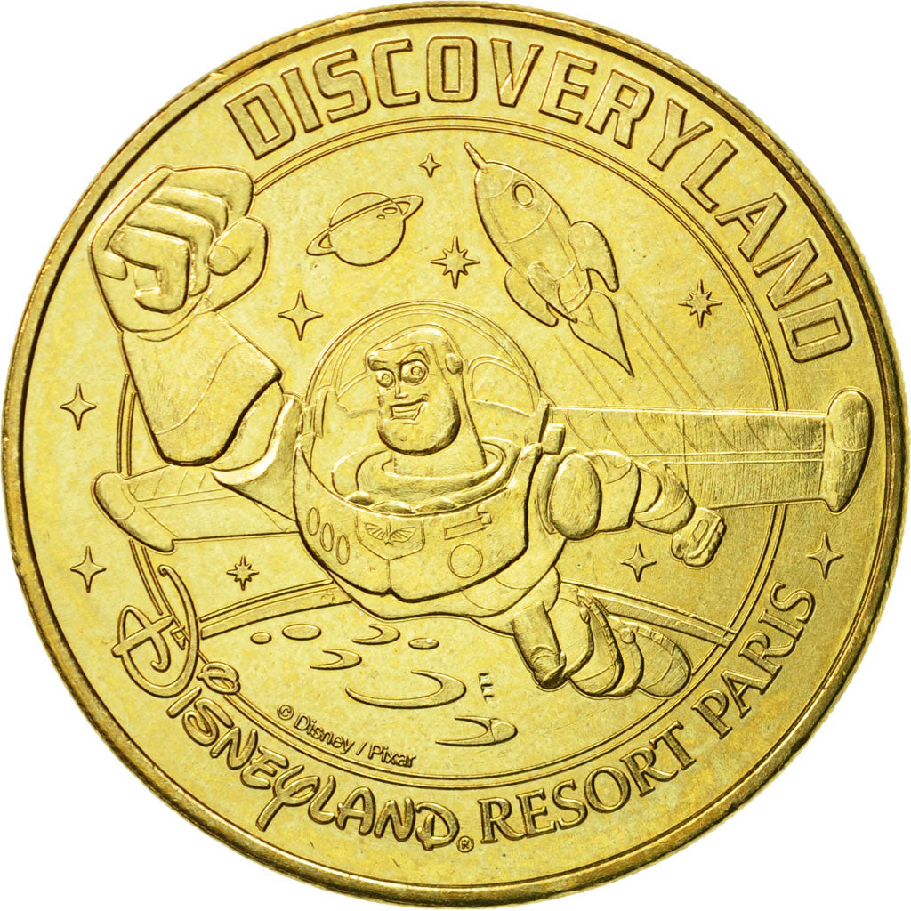 France, Token, Touristic token, Disneyland - n°16 - Discoveryland Buzz, 2014