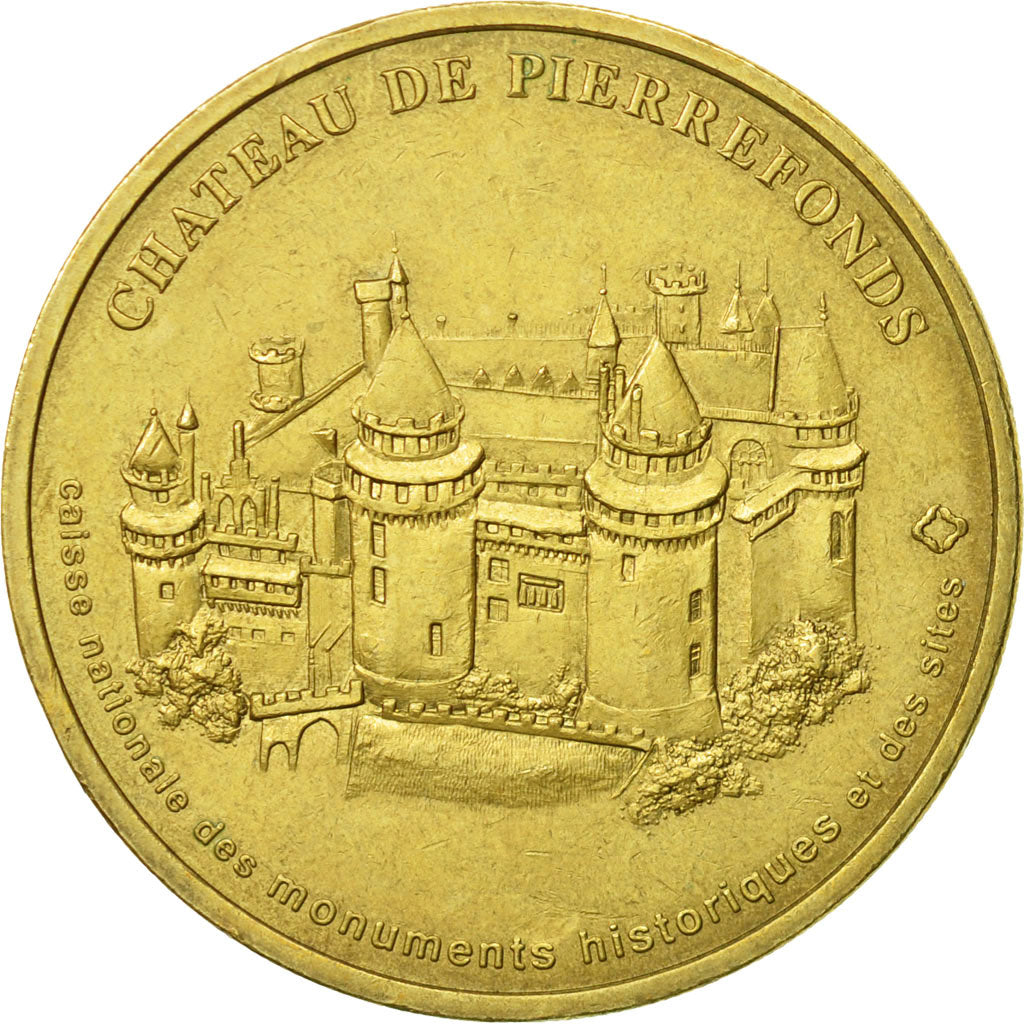 France, Token, Touristic token, Pierrefonds - Chateau n°1, 1998, MDP