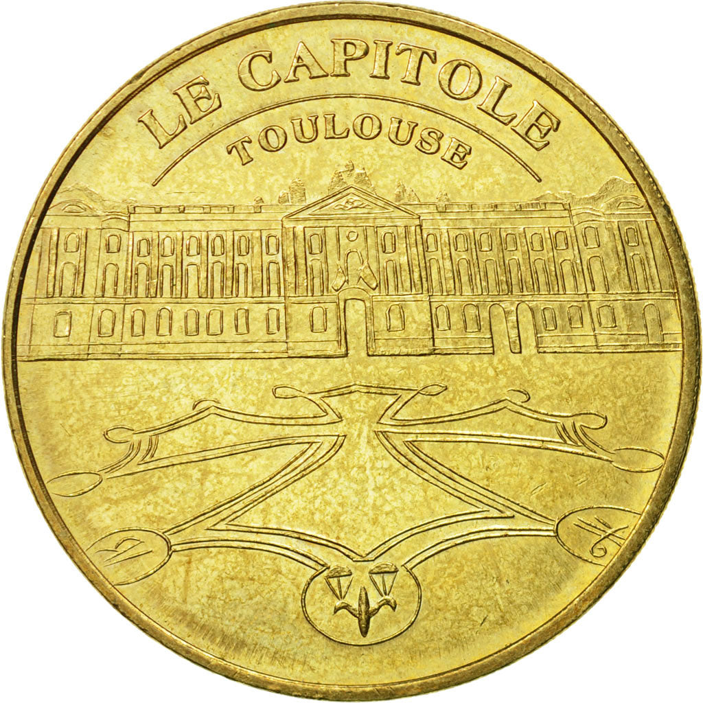 France, Token, Touristic token, 31/ Le Capitole - Toulouse, 2011, MDP