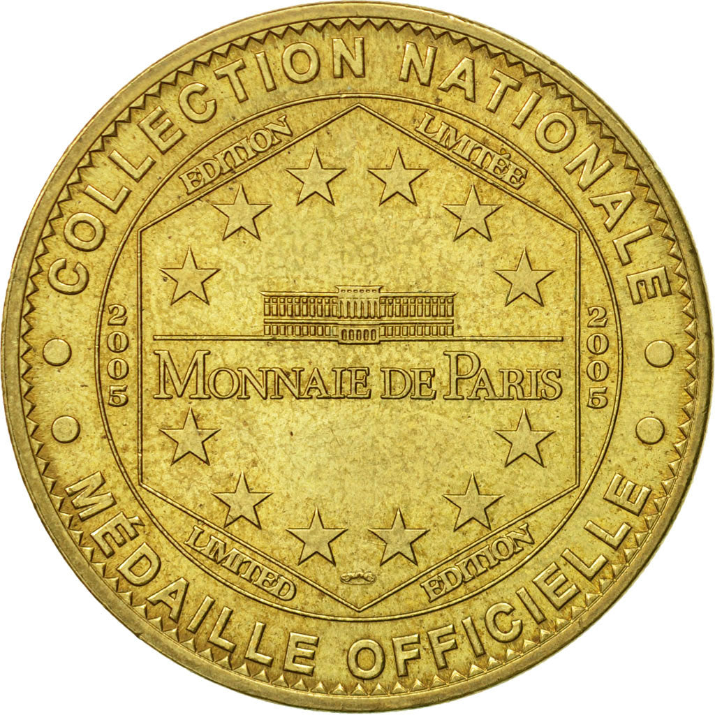 France, Token, Touristic token, Biarritz - le Rocher de la Vierge, 2005, MDP