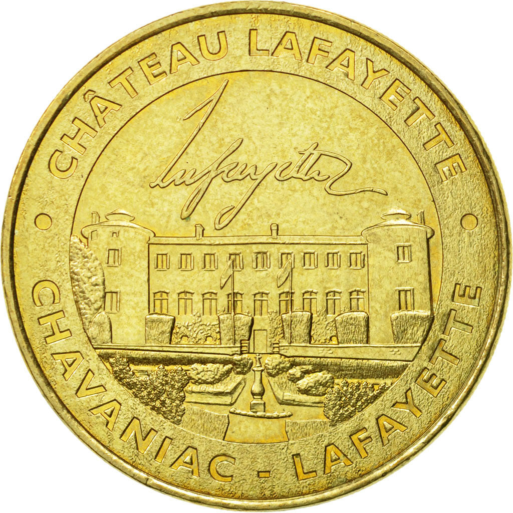 Francia, Token, Touristic token, Chavaniac-Lafayette - Château de Lafayette