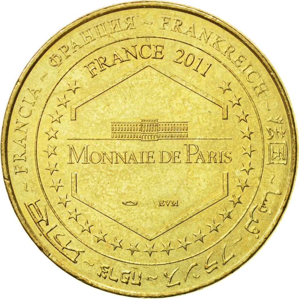 France, Token, Touristic token, 59/ Centre Minier - Lewarde, 2011, MDP