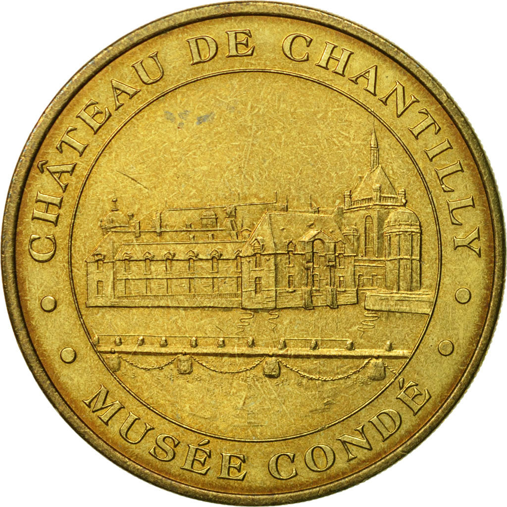 Francia, Token, Touristic token, Chantilly - Chateau n°1, 2004, MDP, BB
