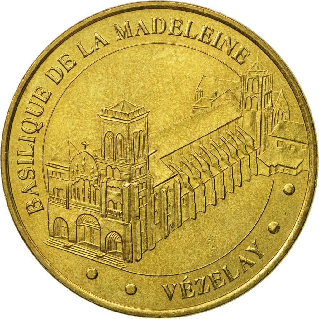 Francia, Token, Touristic token, Vezelay - Basilique de la Madeleine n°1, 2002
