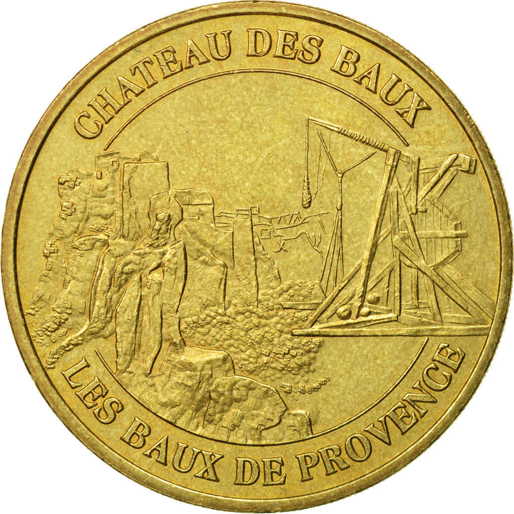 Francia, Token, Touristic token, Les Baux de Provence - Le Trébuchet, 2004