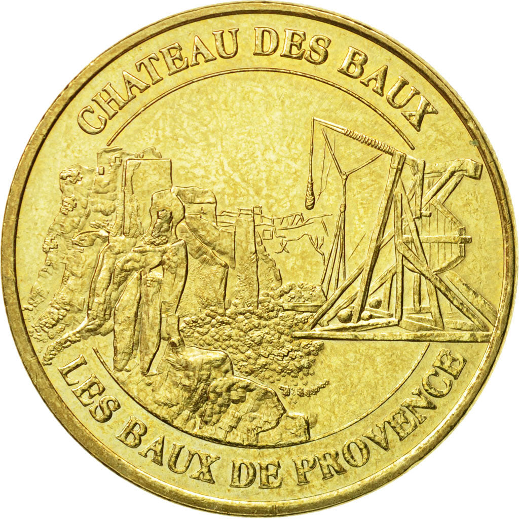 France, Token, Touristic token, Les Baux de Provence - Le Trébuchet, 2011, MDP