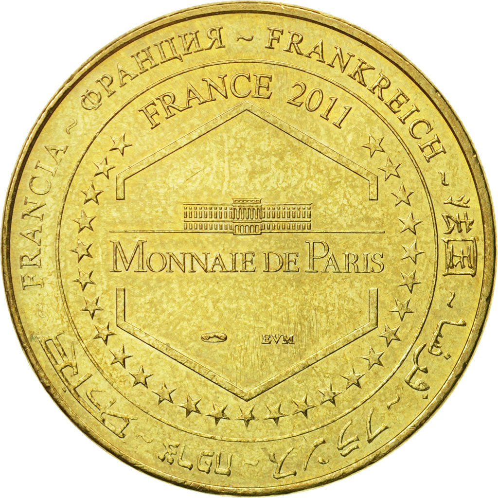 France, Token, Touristic token, Les Baux de Provence - Le Trébuchet, 2011, MDP