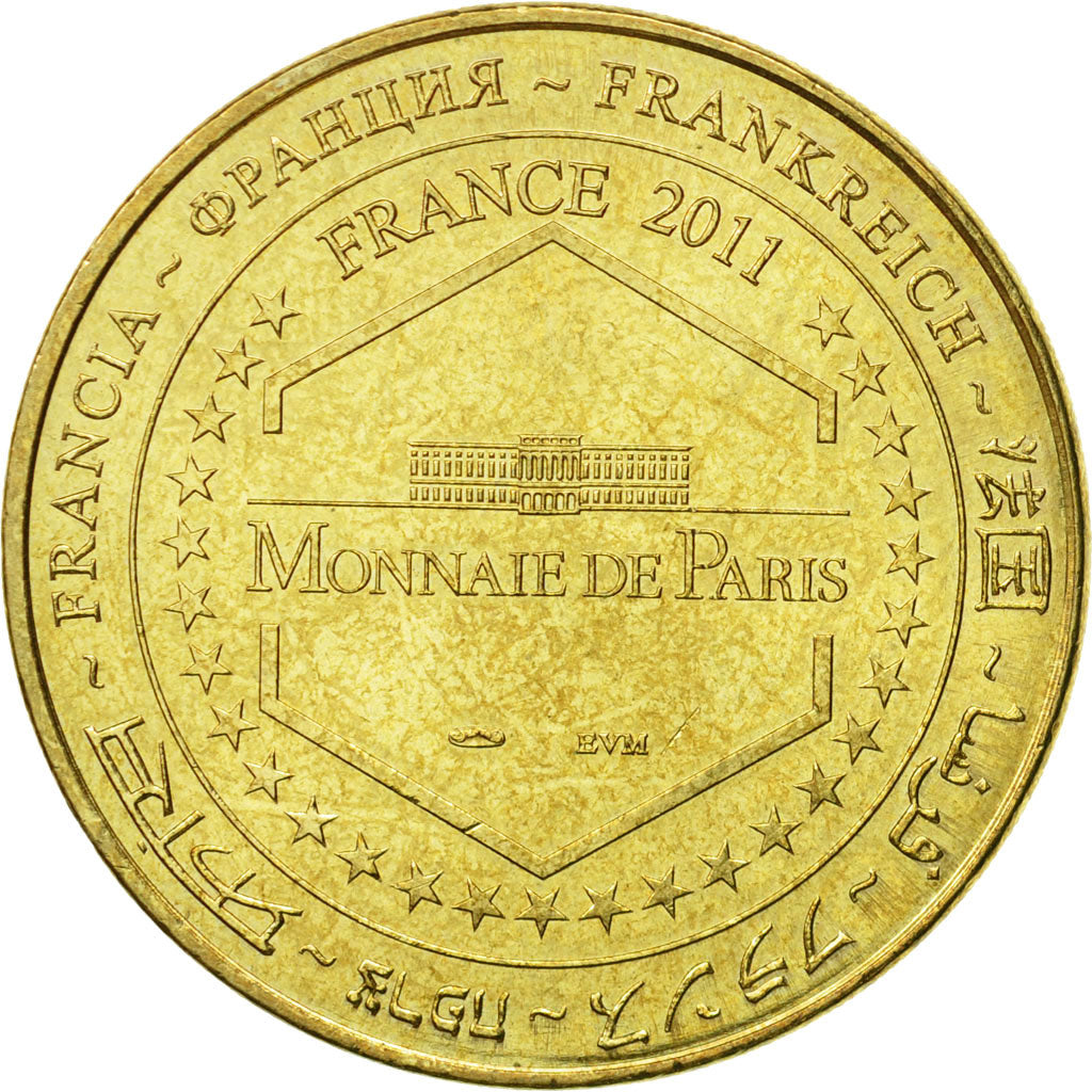 Francia, Token, Touristic token, Audrix - Gouffre de Proumeyssac n°5, 2011