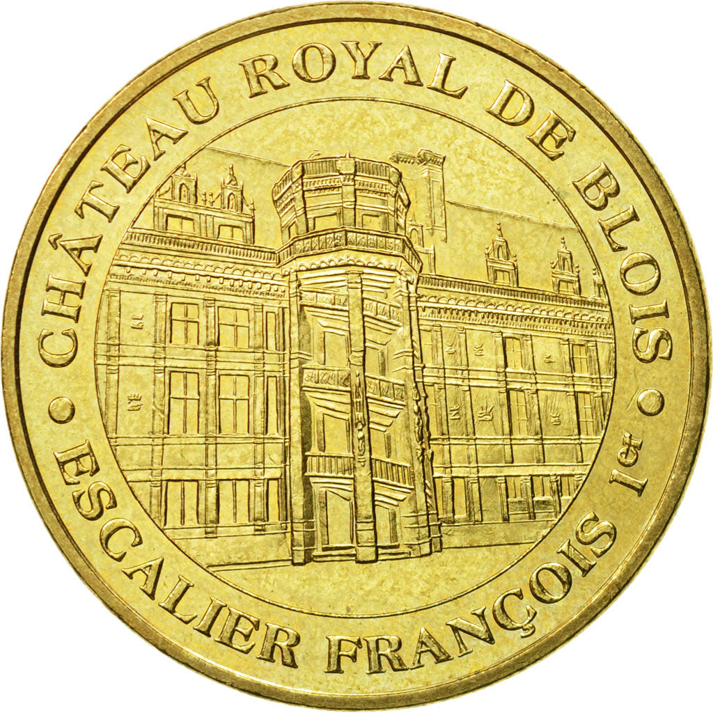 France, Token, Touristic token, 41/ Escalier François Ier - Blois, 2012, MDP
