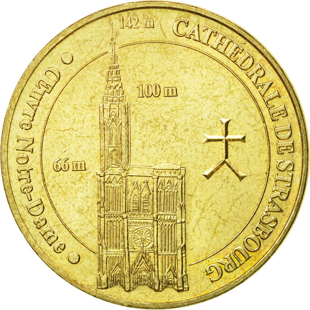 Francia, Token, Touristic token, Strasbourg - Cathédrale n° 2, 2008, MDP, BB