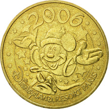Francia, Token, Touristic token, Disneyland n° 9 - Mickey 2006, 2006, MDP, BB