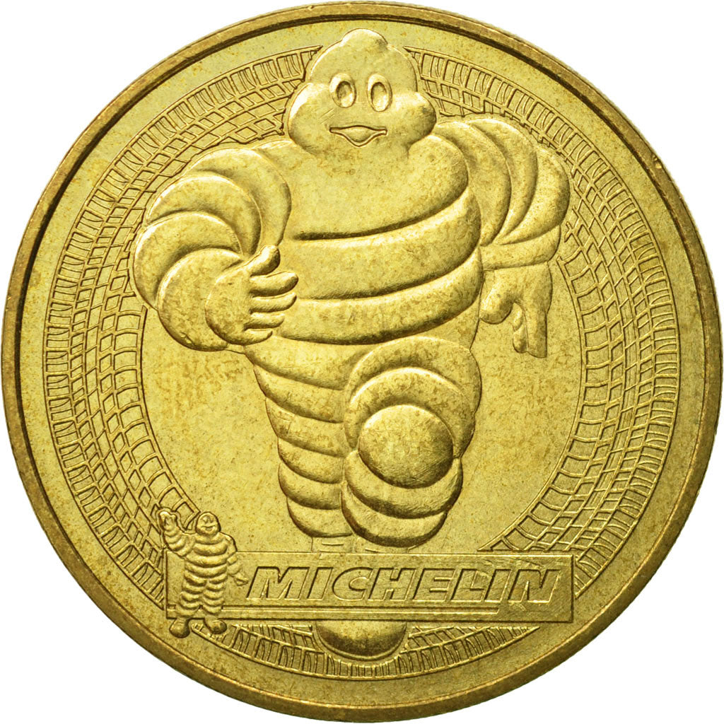 France, Token, Touristic token, Clermont-Ferrand - Michelin n°1 - Bibendum