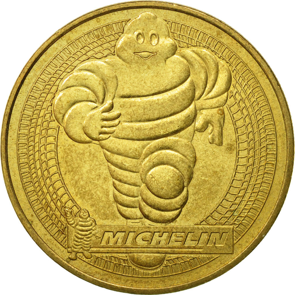 France, Token, Touristic token, Clermont-Ferrand - Michelin n°1 - Bibendum
