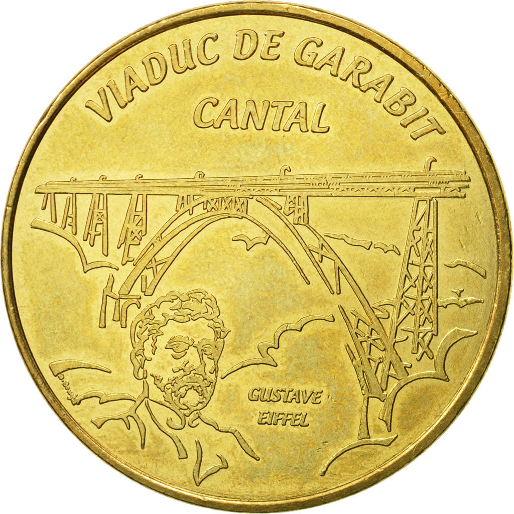 France, Token, Touristic token, Ruynes-en-Margerides - Viaduc de Garabit, 2010