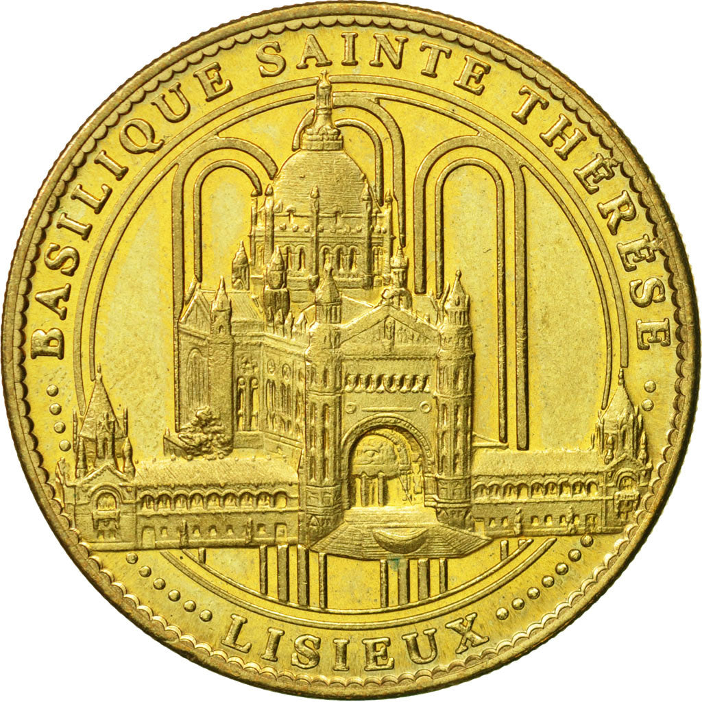 Francia, Token, Touristic token, Lisieux - Basilique Ste Thérèse, 2009, Arthus