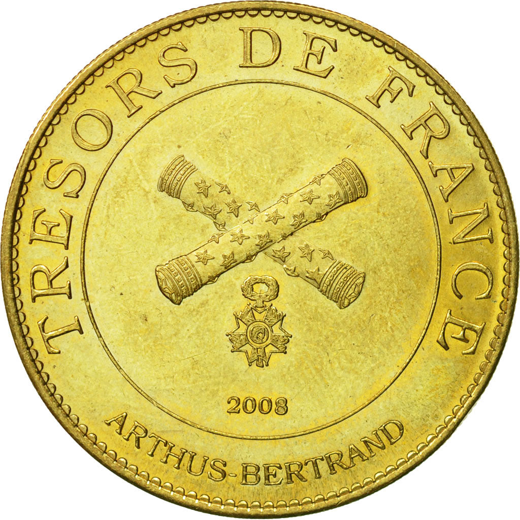Francia, Token, Touristic token, Caen - Mémorial n°3, 2008, Arthus Bertrand