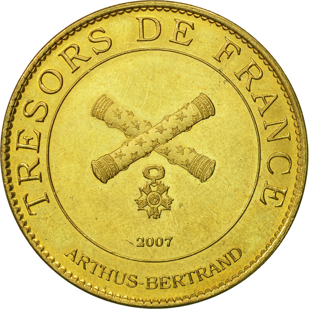 Francia, Token, Touristic token, Caen - Mémorial n°2, 2007, Arthus Bertrand