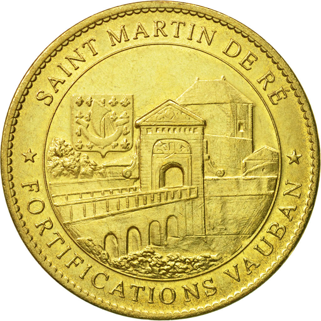 France, Token, Touristic token, Saint-Martin-de Ré - Fortifications de Vauban