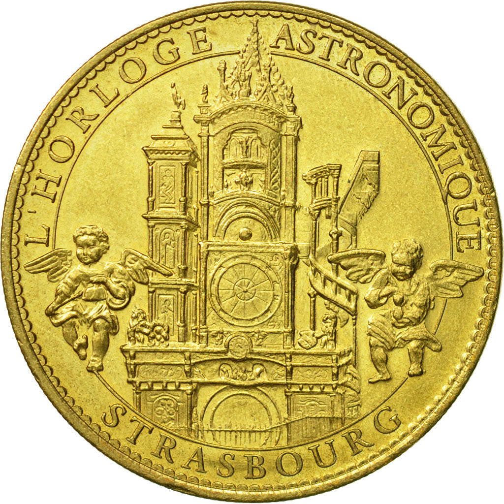 Francia, Token, Touristic token, Strasbourg - Horloge Astronomique, 2007, Arthus