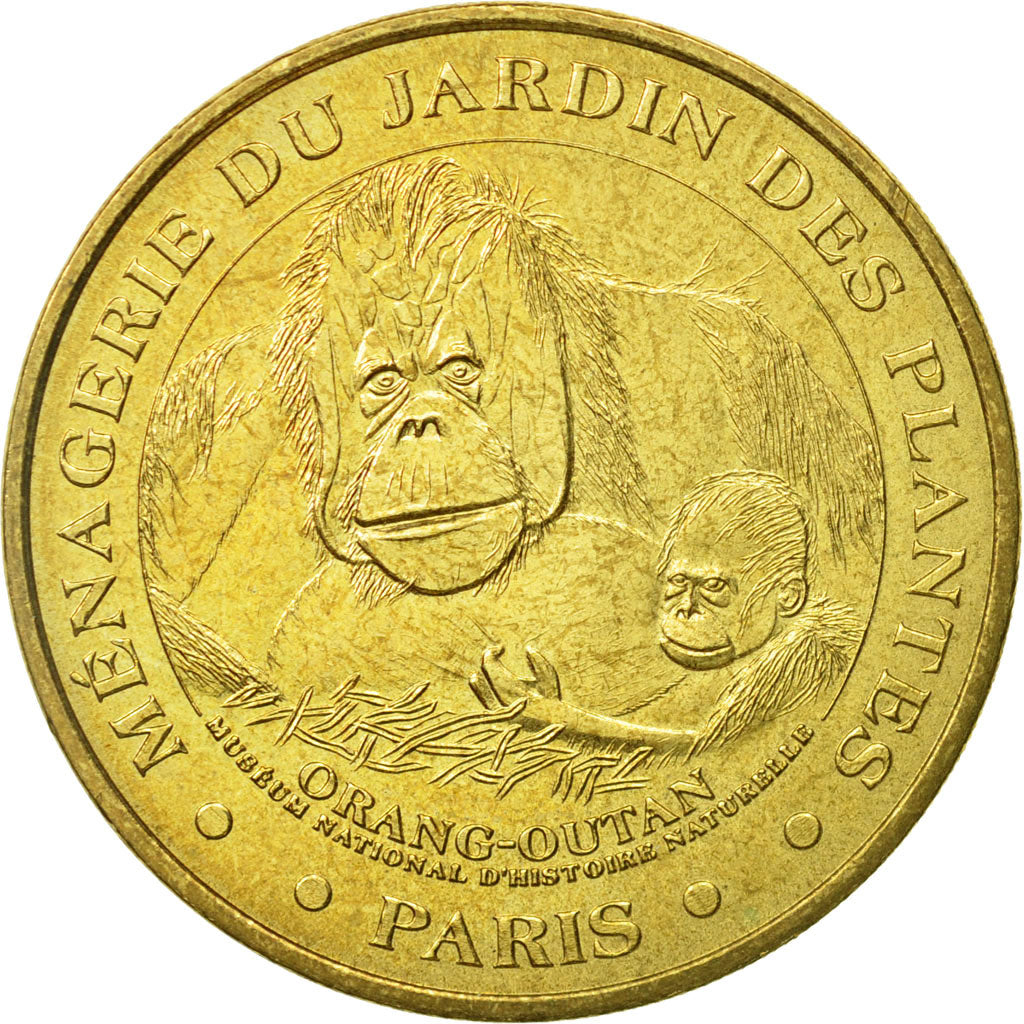 Francia, Token, Touristic token, Paris - Jardin des Plantes n°2 -, 2008, MDP
