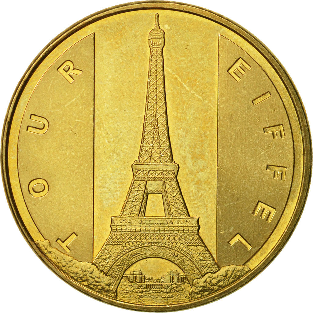 France, Token, Touristic token, Paris - Tour Eiffel n°6, 2013, MDP, EF(40-45)