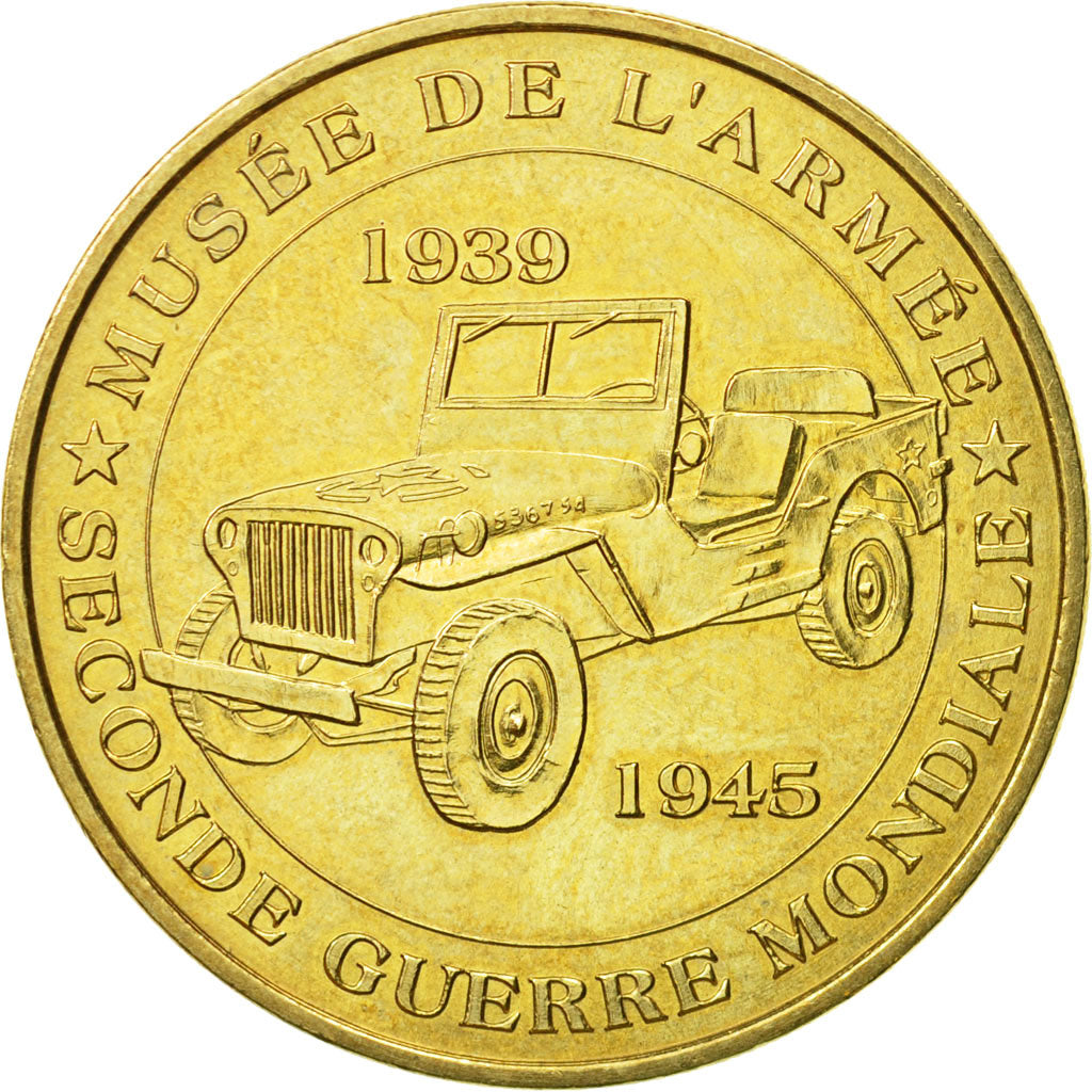 Francia, Token, Touristic token, Paris - Musée de l'Armée n°3, 2007, MDP, BB