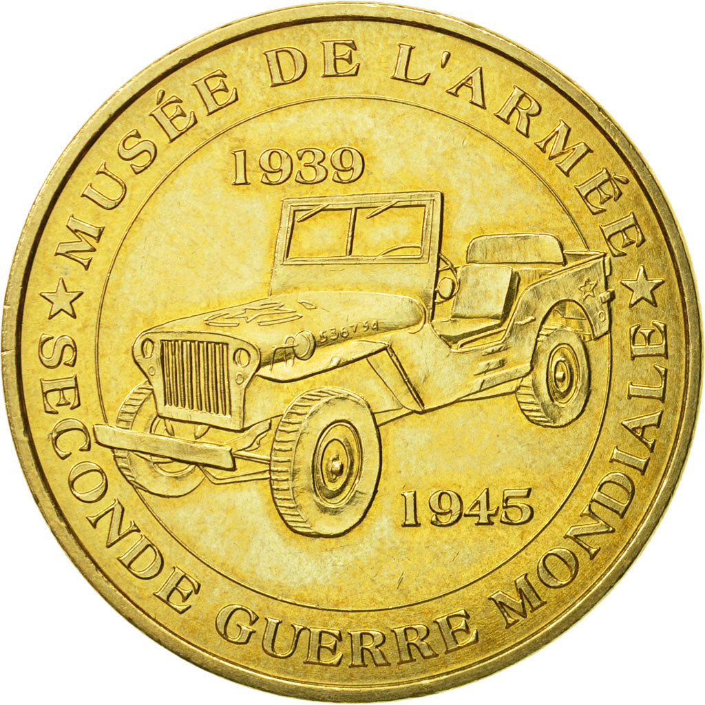 Francia, Token, Touristic token, Paris - Musée de l'Armée n°3, 2007, MDP