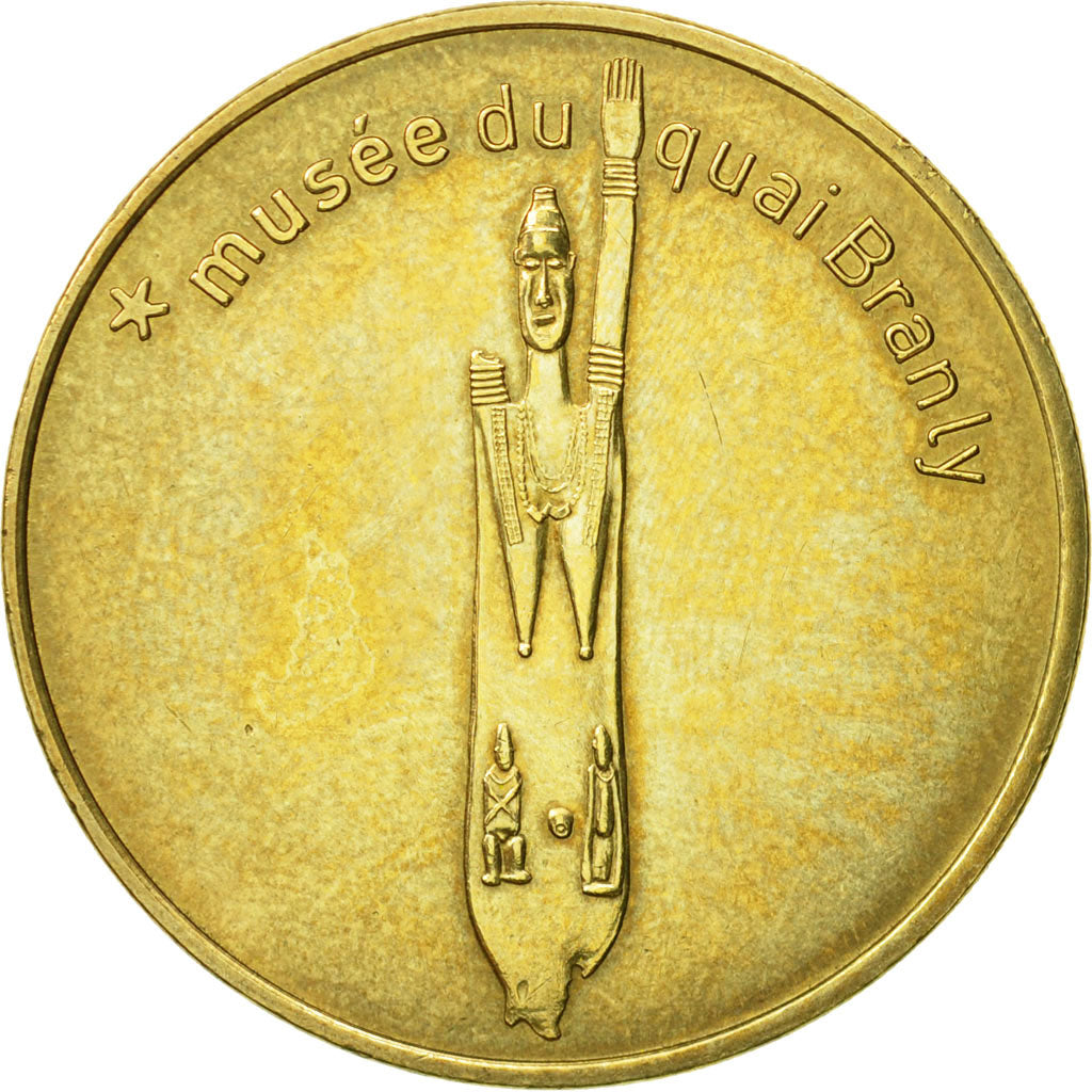 France, Token, Touristic token, Paris - Musée du quai de Branly n°2 -