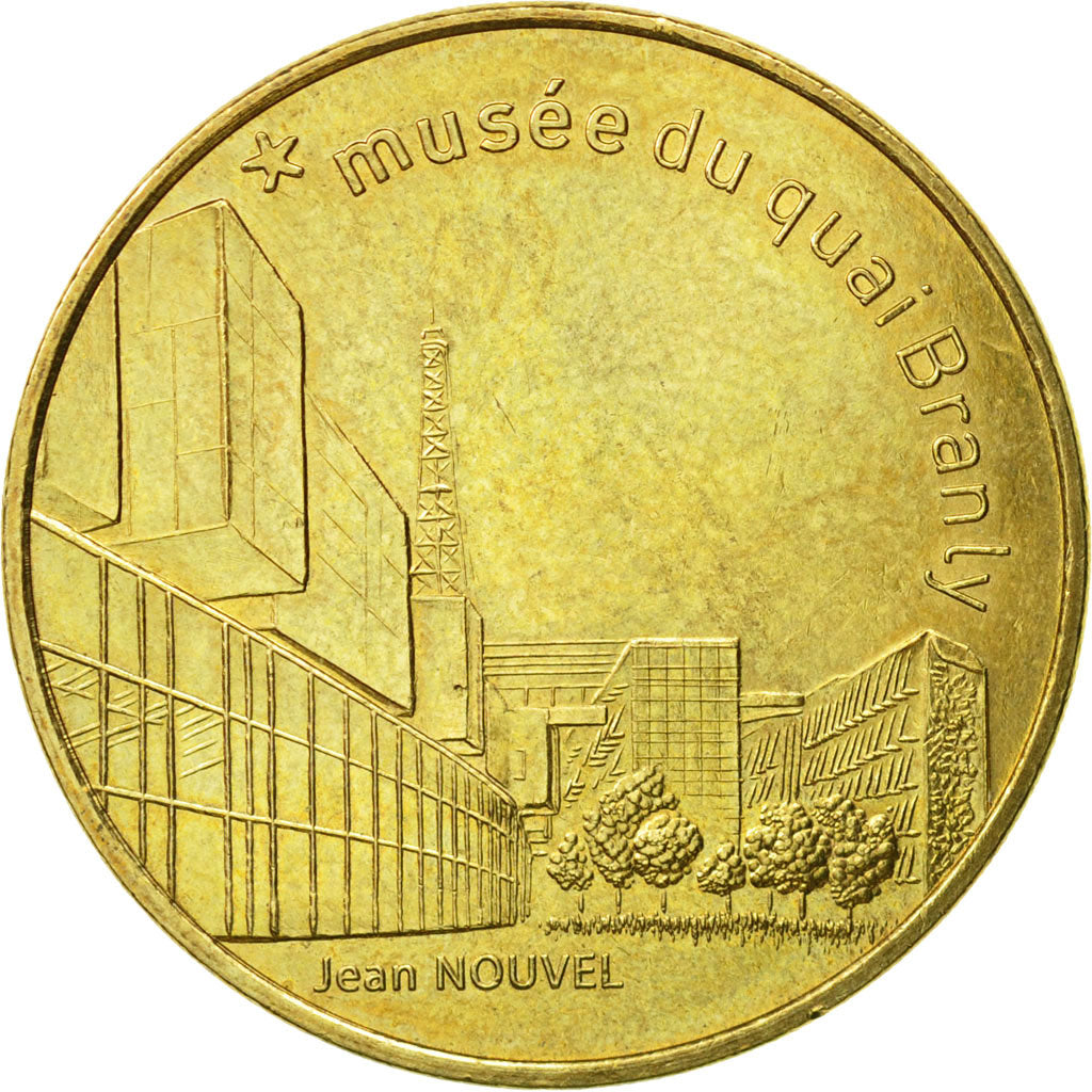 Frankreich, Token, Touristic token, Paris - Musée du quai de Branly n°3 - Jean