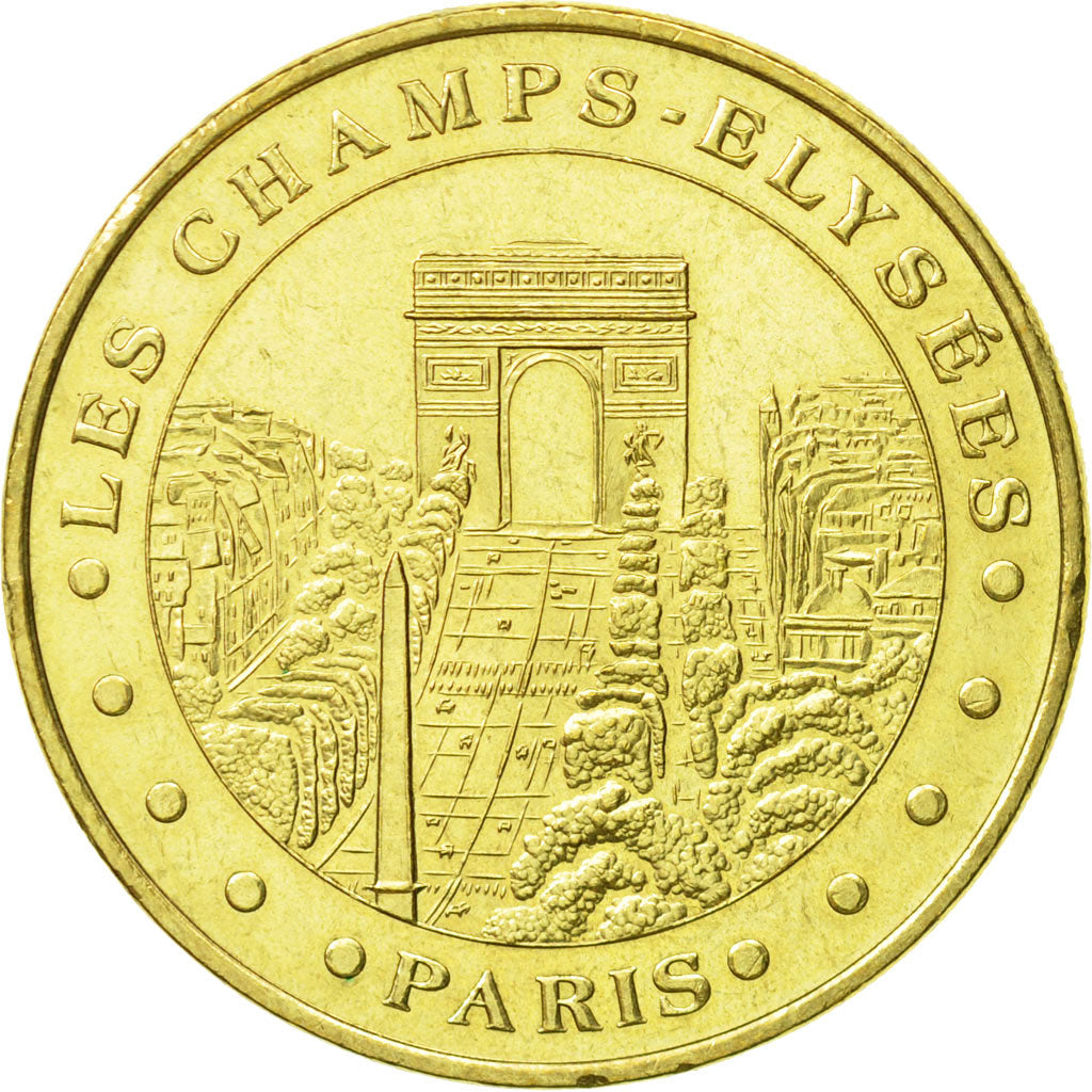 Francia, Token, Touristic token, Paris - Les Champs Elysées, 2008, MDP, BB