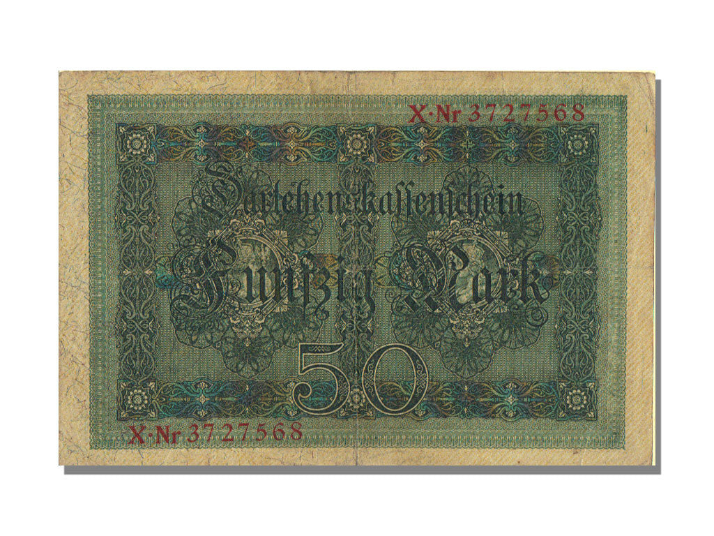 Banknote, Germany, 50 Mark, 1914, 1914-08-05, VF(30-35)