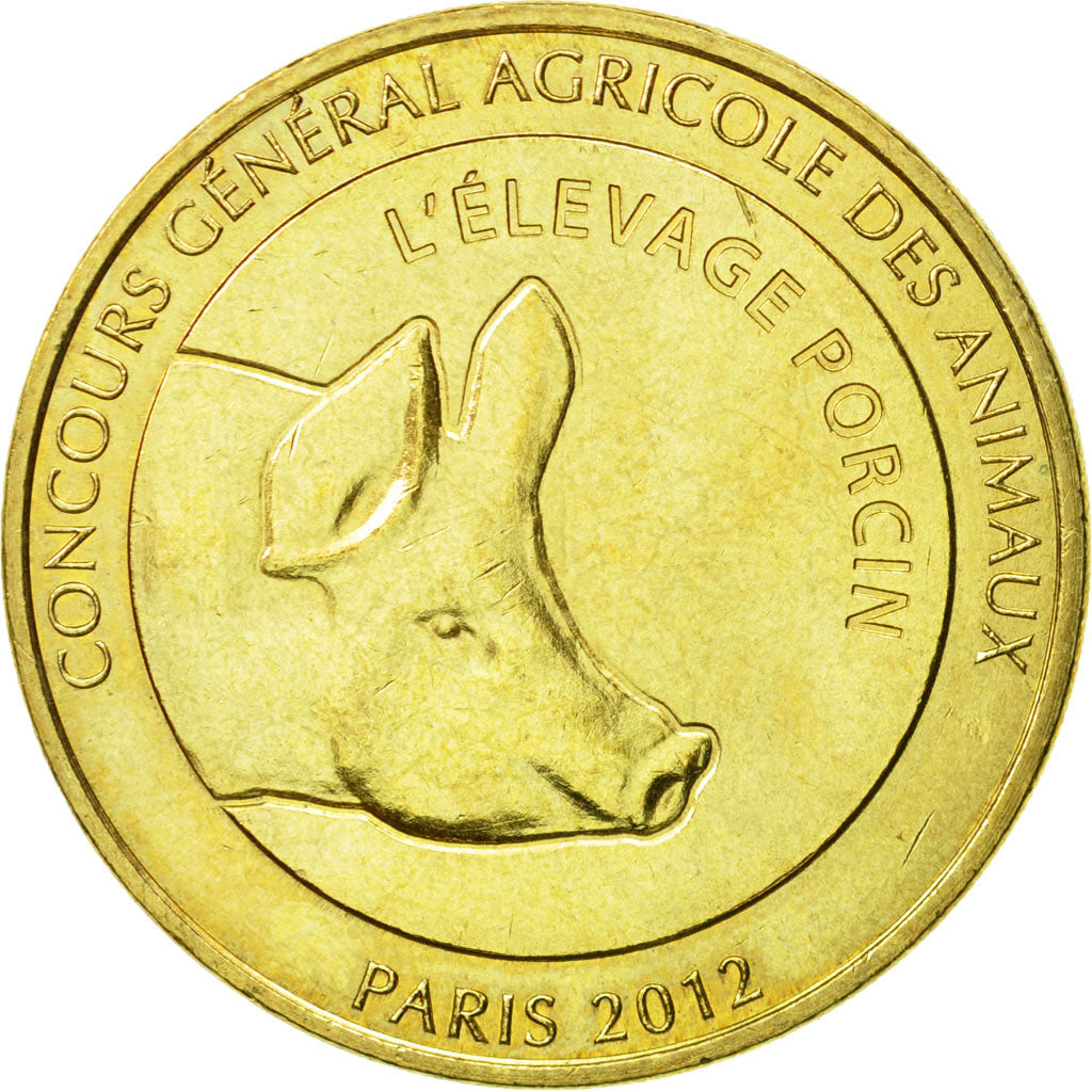 Francia, Token, Touristic token, Paris - Concours Général Agricole, 2012, MDP