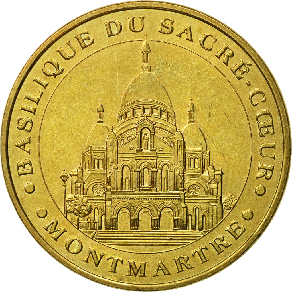 Francia, Token, Touristic token, Paris - Sacré Coeur n°1, 2003, MDP, BB