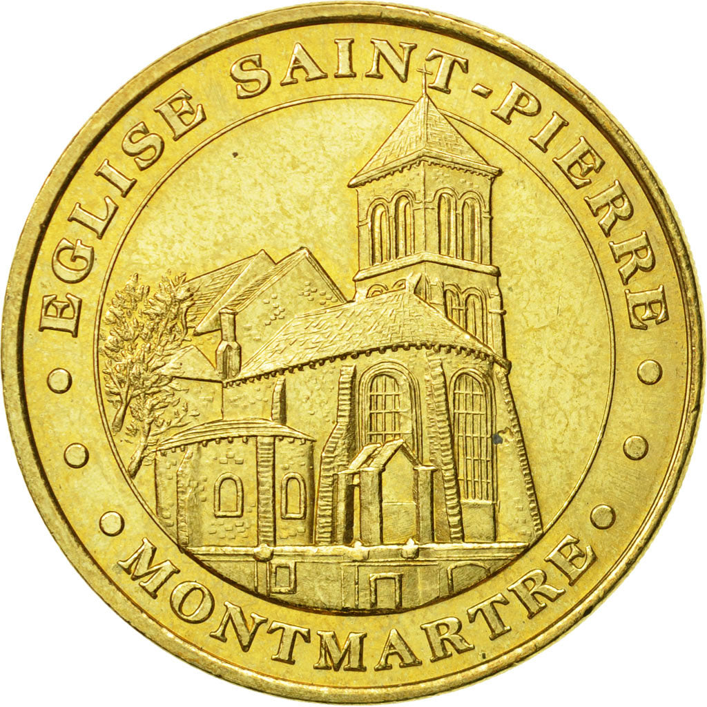 Francia, Token, Touristic token, 75/ Paris - Eglise Saint-Pierre - Montmartre