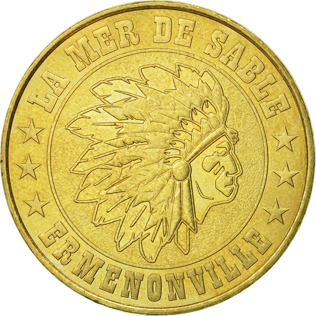 Francia, Token, Touristic token, Ermenonville - La mer de sable, 2012, MDP, BB