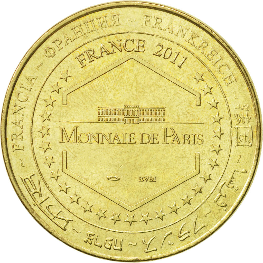 France, Token, Touristic token, 59/ Centre Minier - Lewarde, 2011, MDP