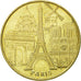 Francia, Token, Touristic token, Paris - Tour Eiffel n° 3 - les 5 monuments