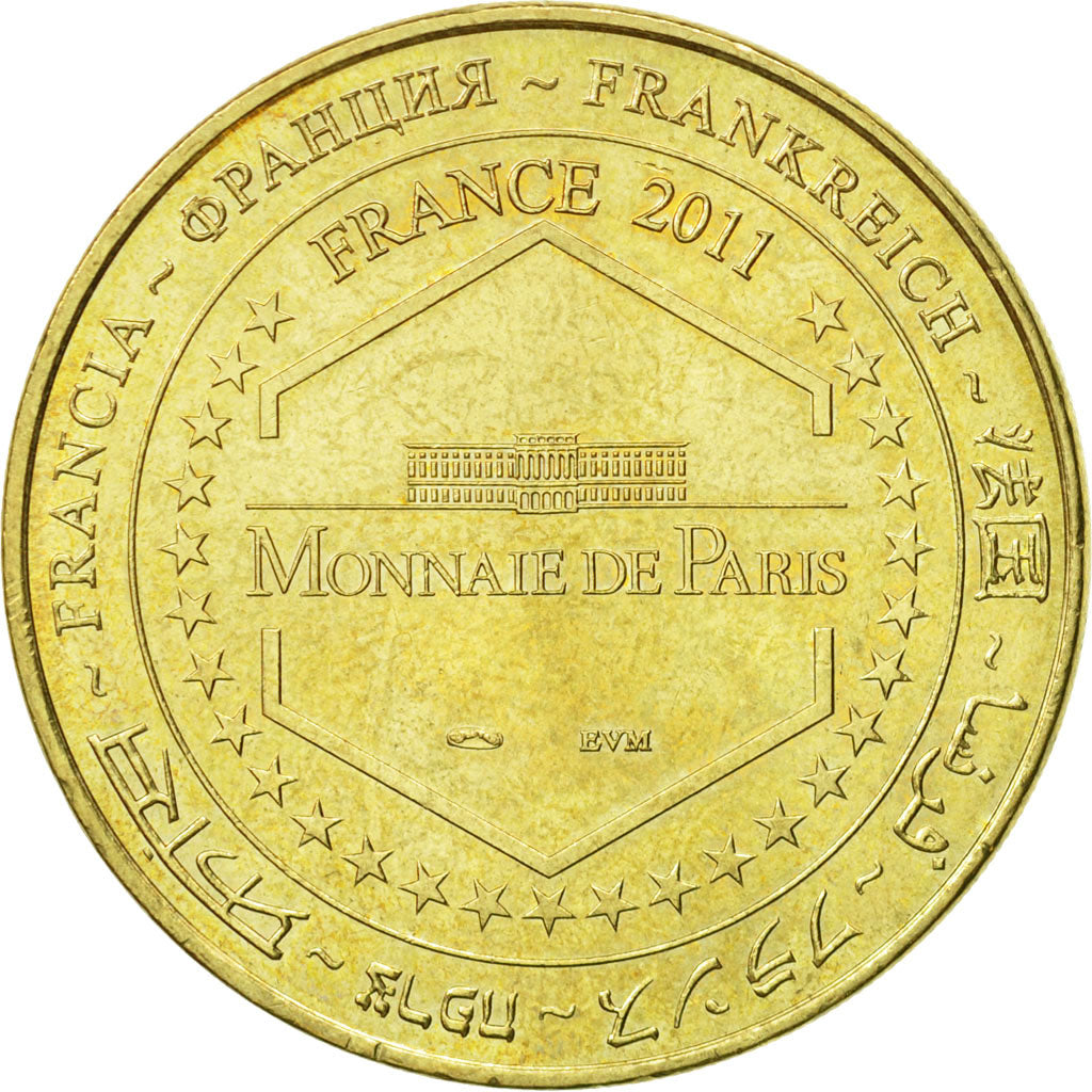 Francia, Token, Touristic token, Paris - Tour Eiffel n° 3 - les 5 monuments