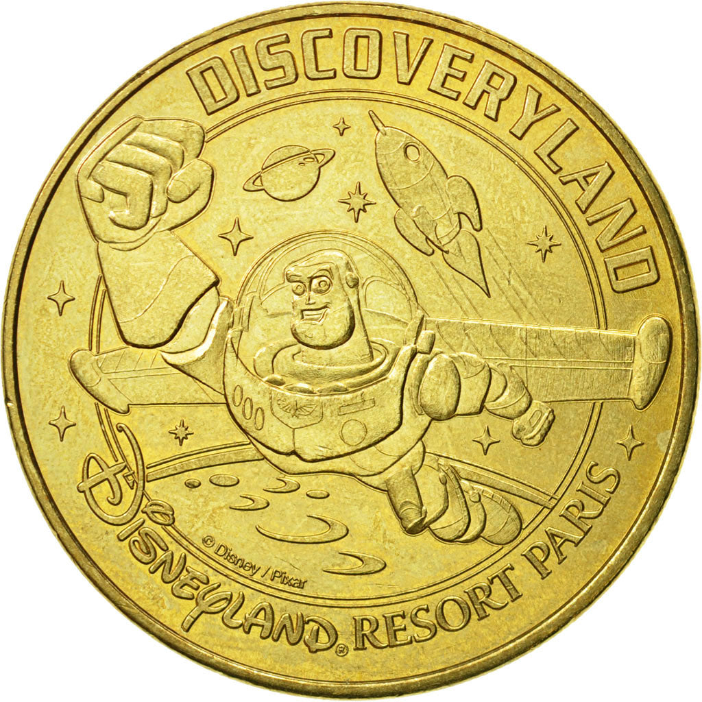 France, Token, Touristic token, Disneyland - n°16 - Discoveryland Buzz, 2014